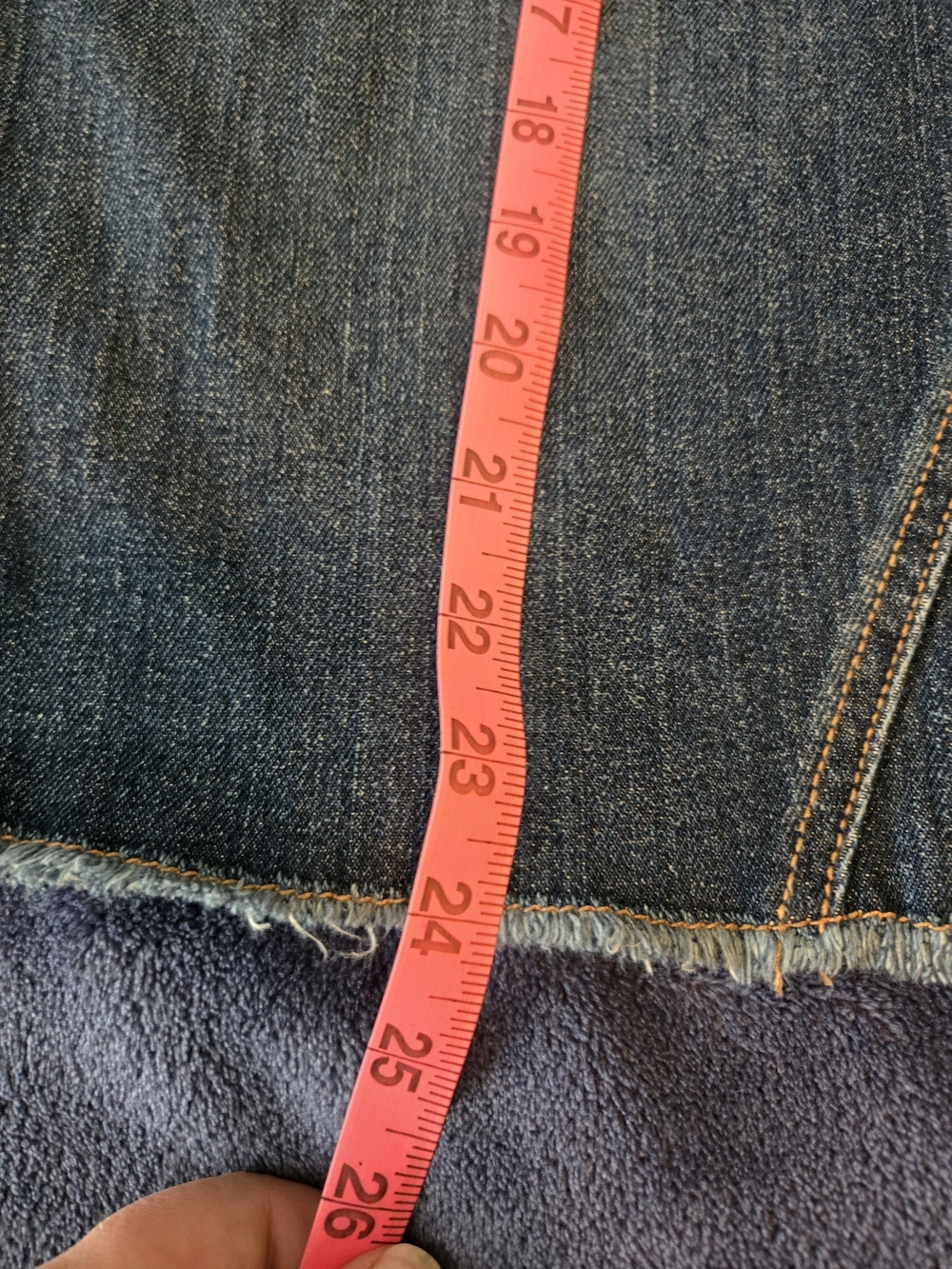 Levi's Blue Denim A-Line Jeans Skirt - Picture 2 of 5